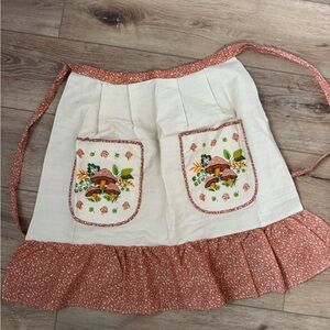 Mushroom retro Apron Skirt